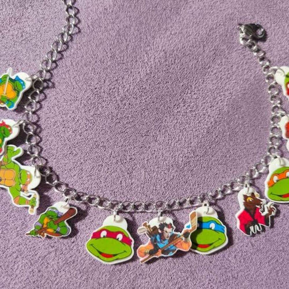 Teenage Mutant Ninja Turtles Charm Bracelet